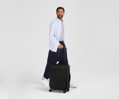 Softside Bigger Carry-On in Jet Black
