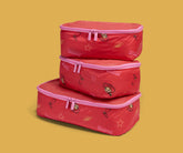 Kids Packing Cubes in Jessie Red