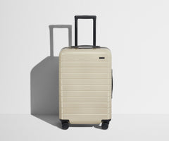 The Bigger Carry-On in Salt White (Gloss)