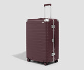 The Aluminum Edge Large in Oxblood Red