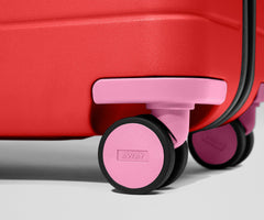 Custom Checked Wheel Set in Peony Pink