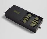 Custom Carry-On Wheel Set in Olive Green