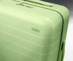 The Carry-On in Glazed Matcha Milk Green