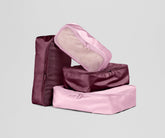 Insider Packing Cubes (Set of 4) in Ruby Haze & Glacial Pink