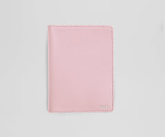 Passport Holder in Glacial Pink
