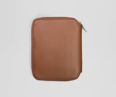 Slim Jewelry Organizer in Saddle Brown