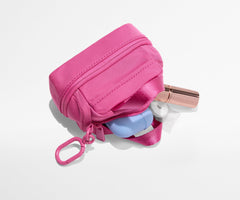 Micro Weekender Charm in Island Pink