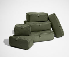 Insider Packing Cubes (Set of 6) in Olive Green