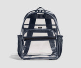 Clear Daily Backpack in Clear/Navy Blue