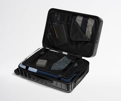 The Bigger Carry-On in Black Tie