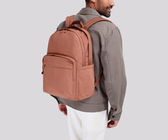 Large Featherlight Backpack in Clay Pink