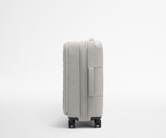 Softside Bigger Carry-On in Cloud Gray