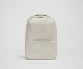 The Everywhere Zip Backpack in Salt White Textured Nylon