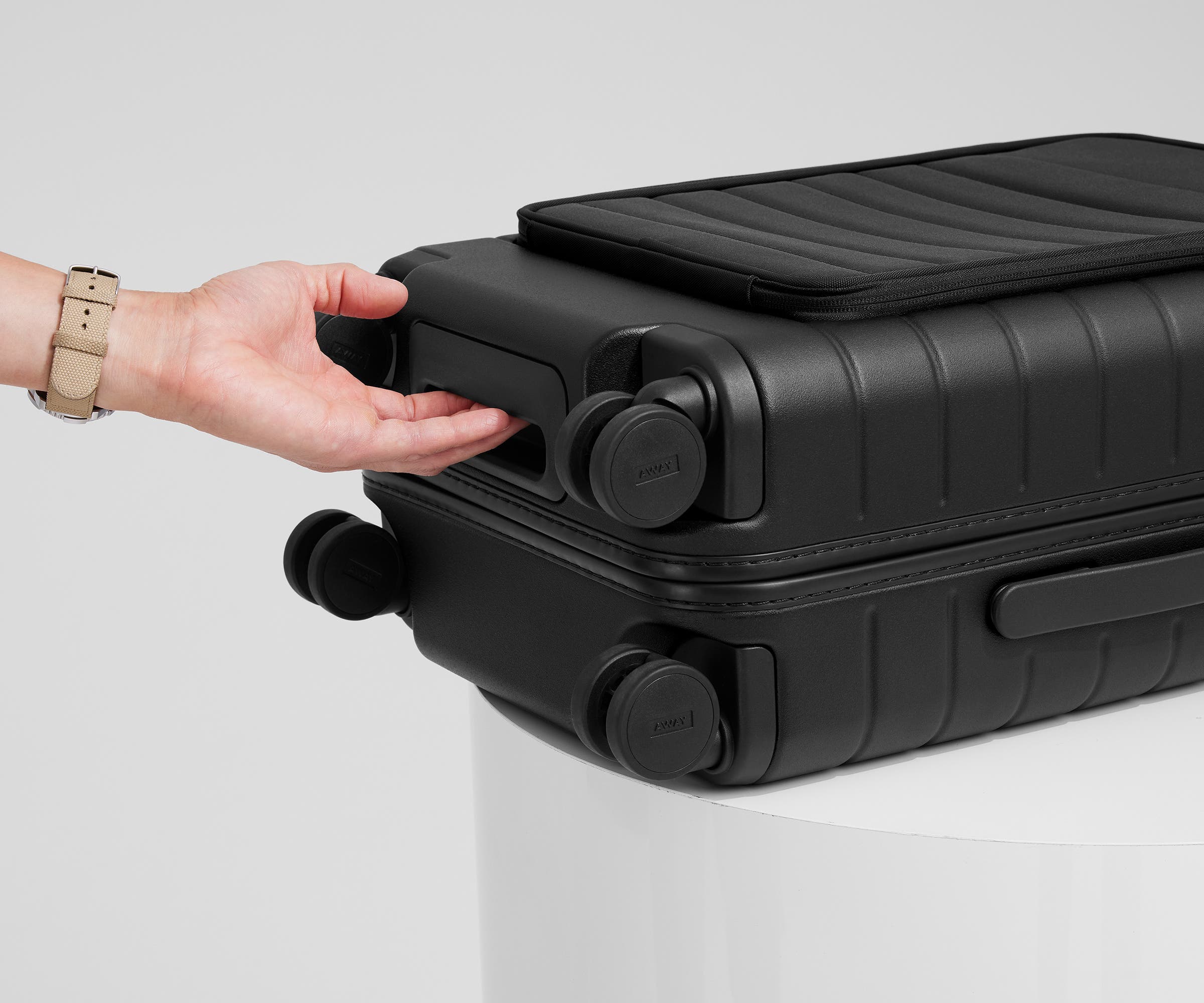The Executive Carry-On in Jet Black