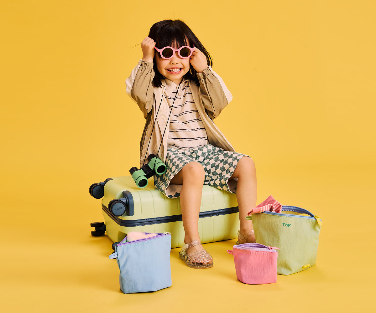 Kids Pouch Set in Garden Mix