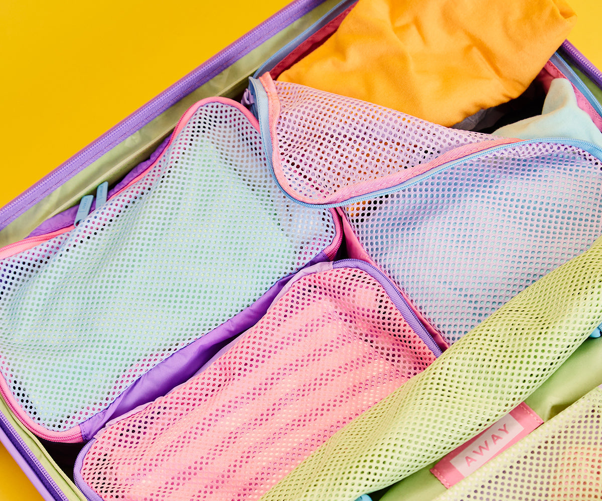 Kids Packing Cubes in Garden Mix