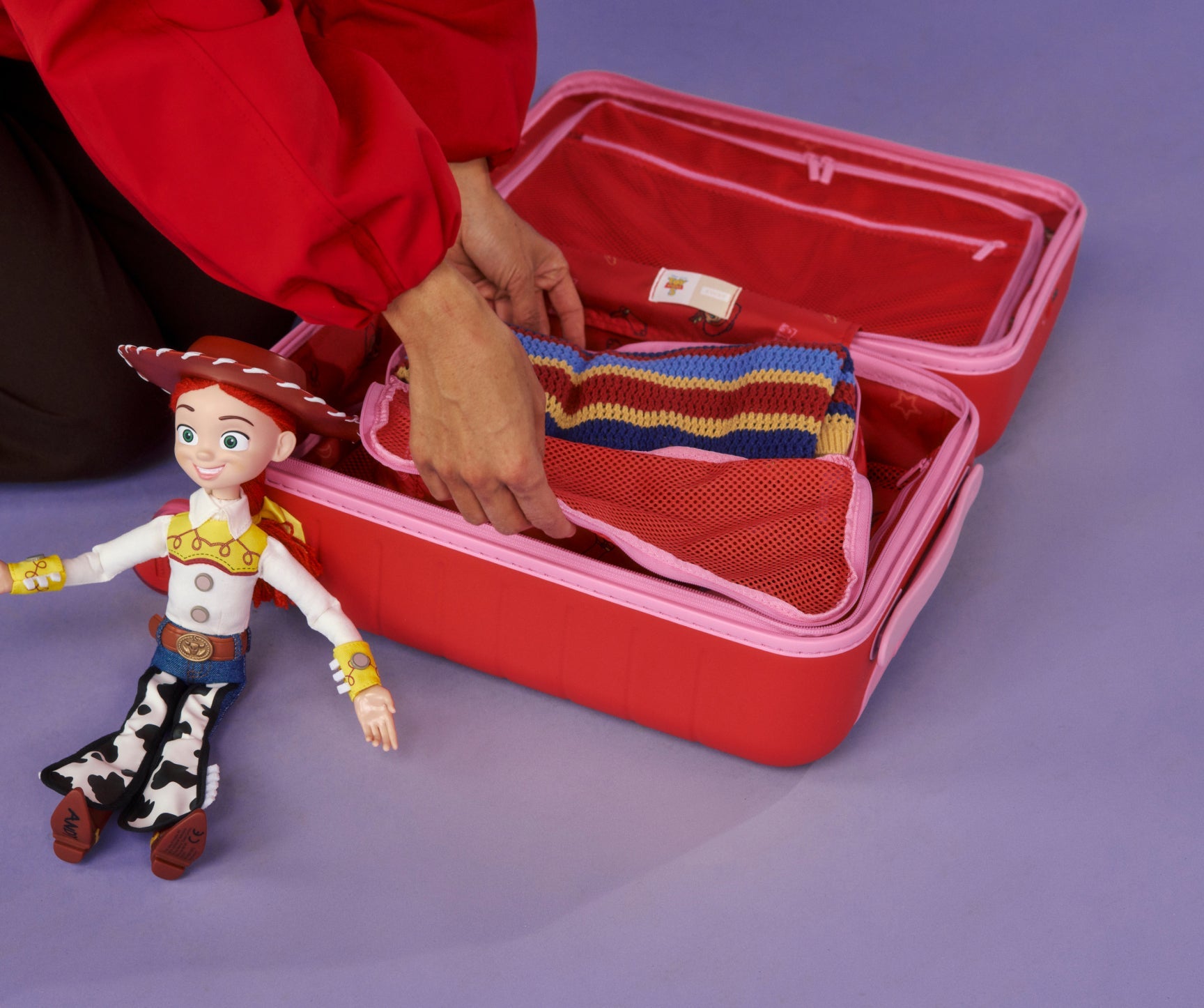 The Kids Carry-On in Jessie Red
