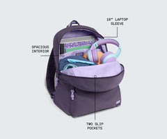 Featherlight Daily Backpack in Misty Purple