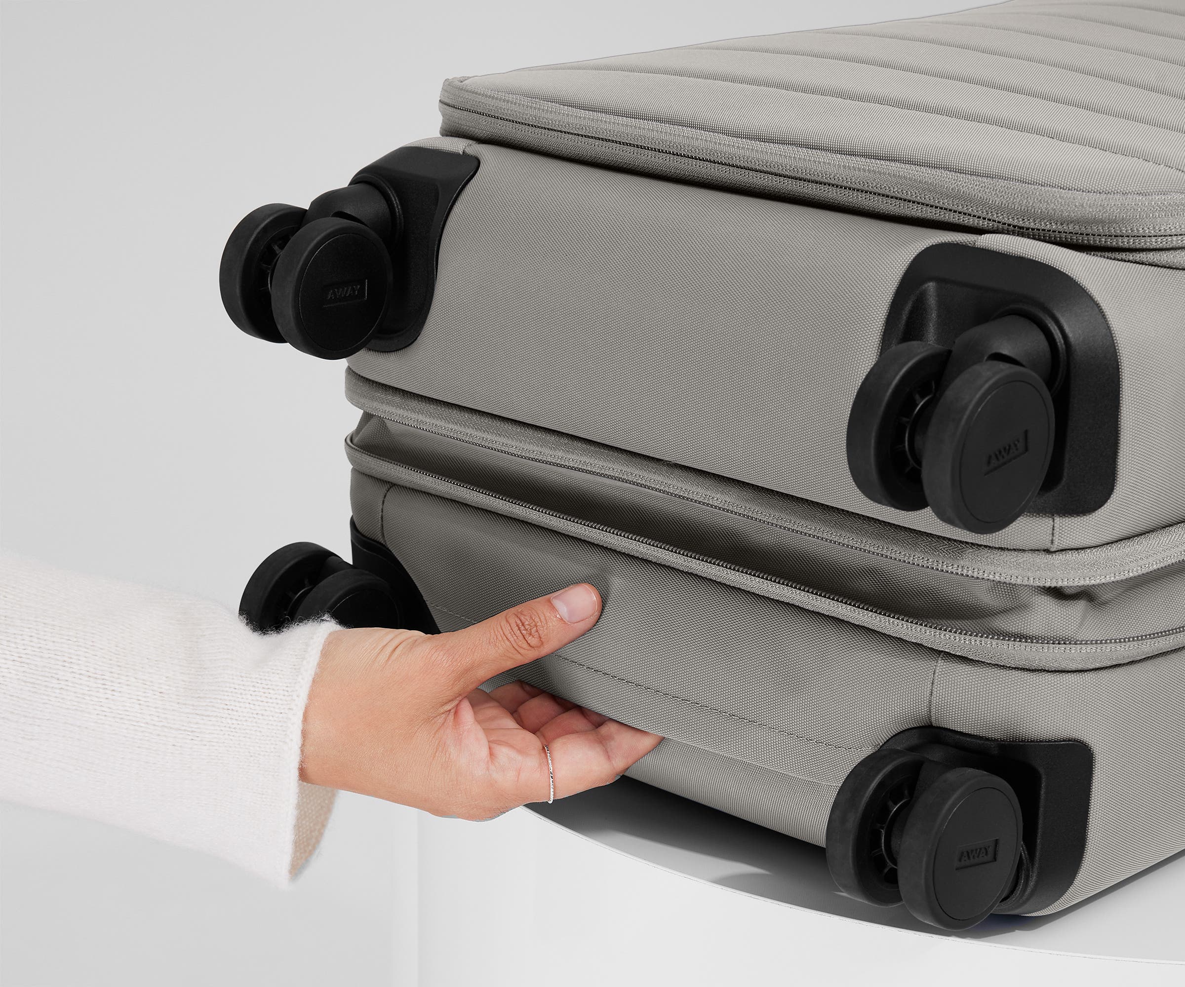 Softside Carry-On in Cloud Gray