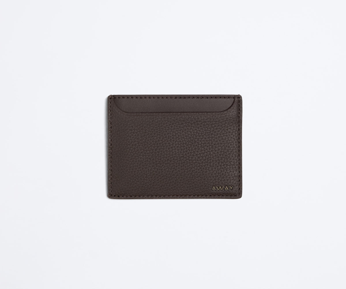 Card Case in Espresso Brown