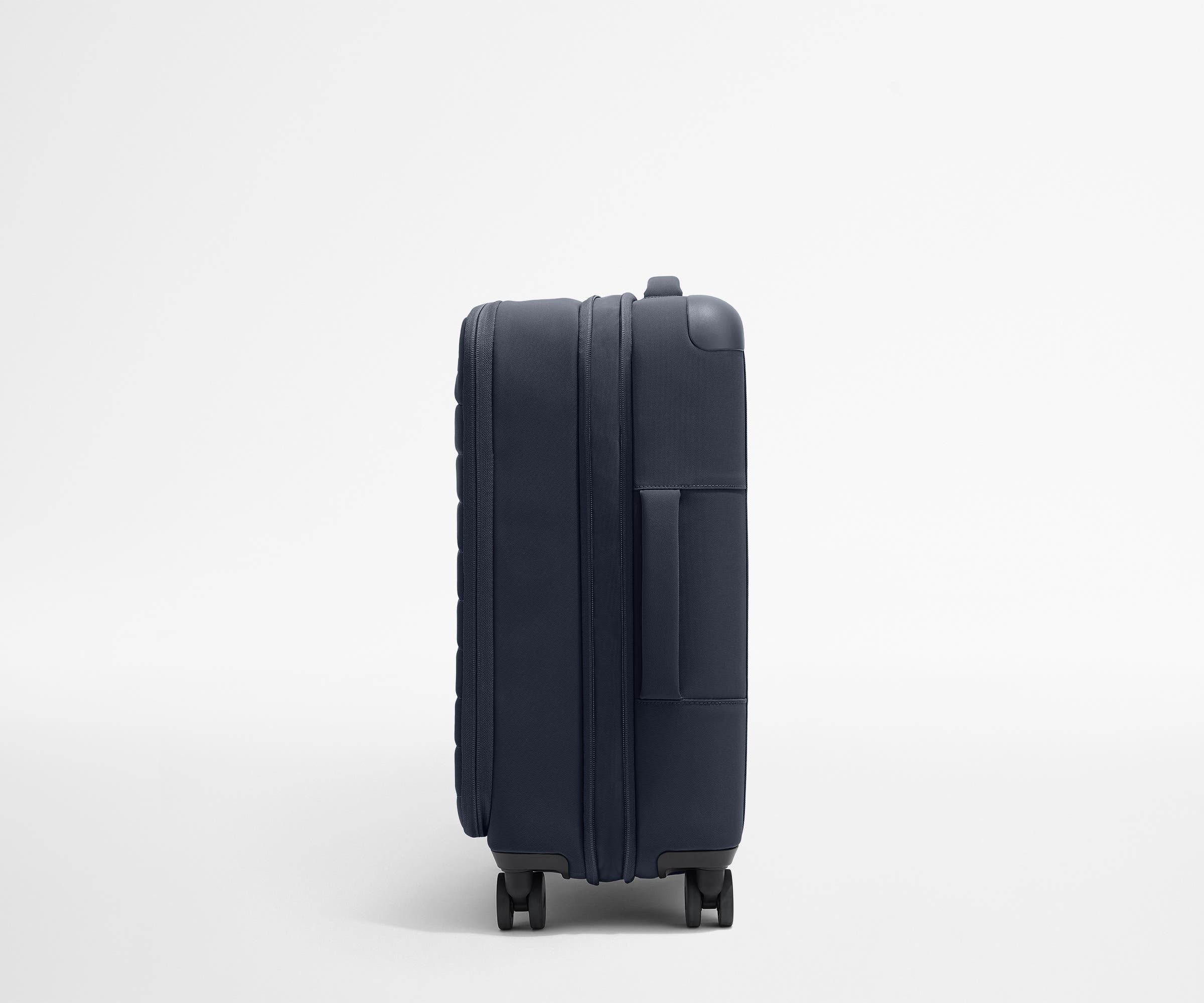 Softside Bigger Carry-On in Navy Blue
