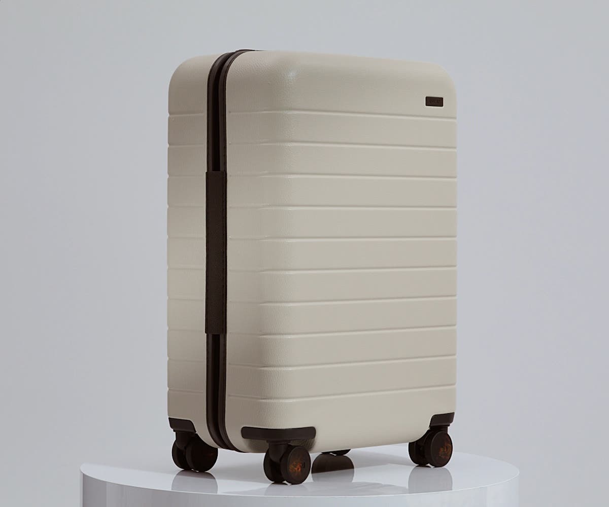 The Bigger Carry-On in Cream White