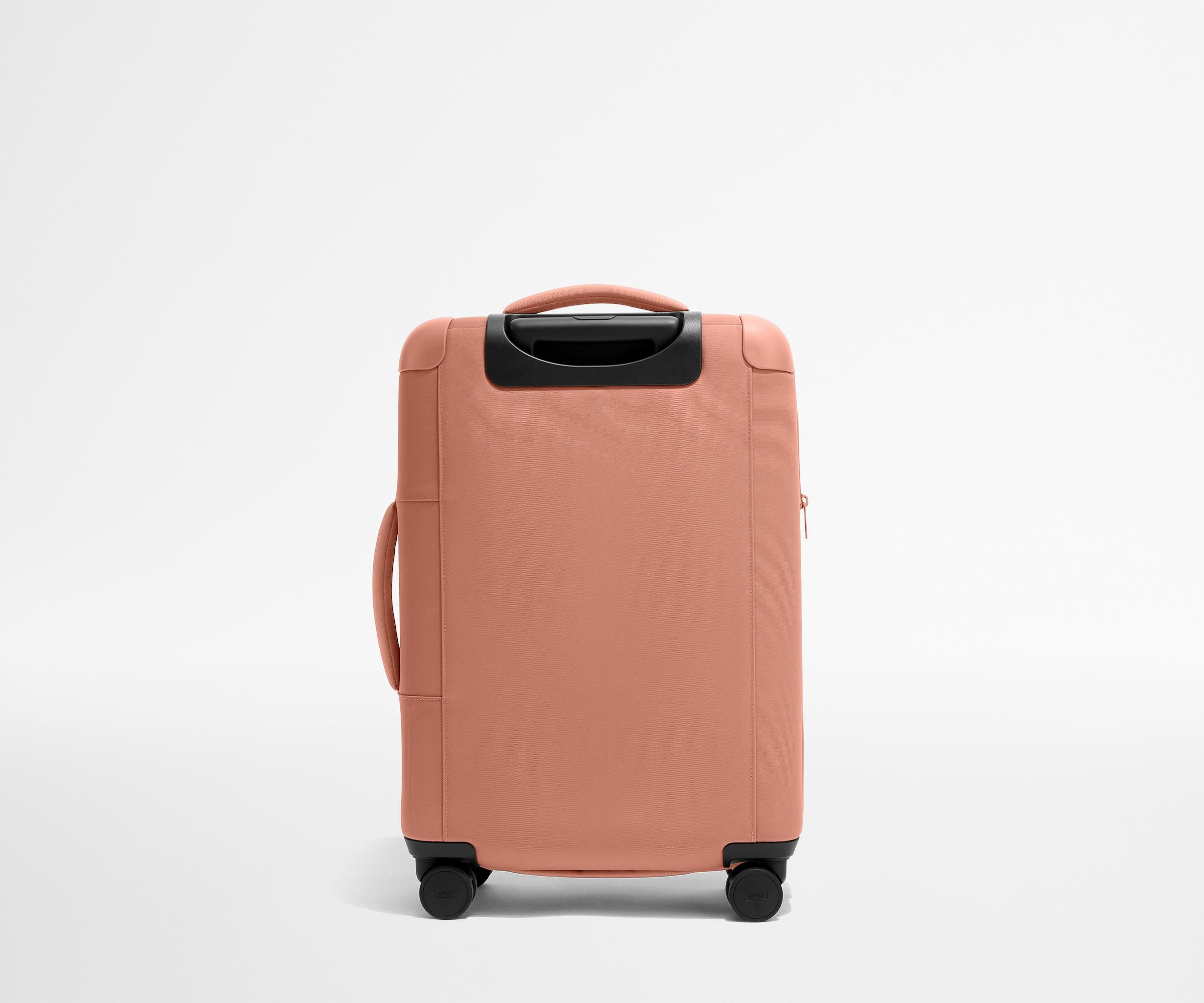 Softside Bigger Carry-On in Clay Pink