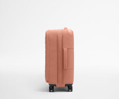 Softside Bigger Carry-On in Clay Pink