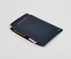Passport Wallet in Navy Blue