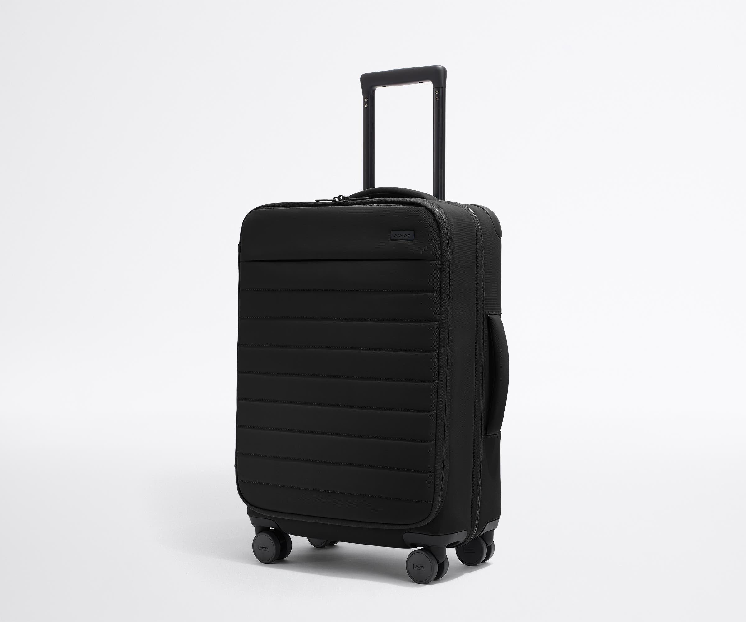 Softside Bigger Carry-On in Jet Black