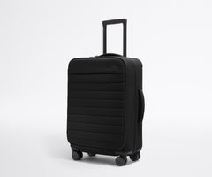 Softside Bigger Carry-On in Jet Black