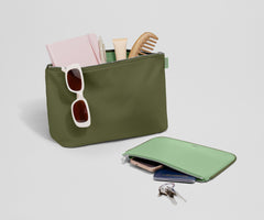 Pouch Duo in Sea Green