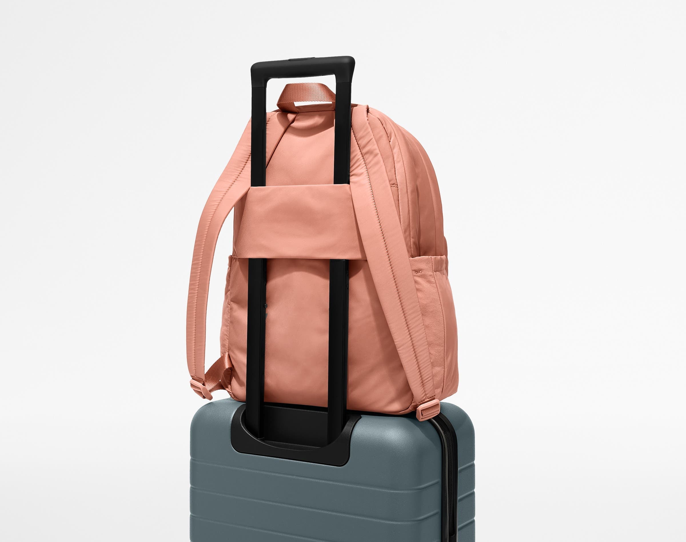 Large Featherlight Backpack in Clay Pink