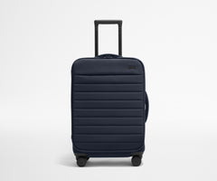 Softside Bigger Carry-On in Navy Blue