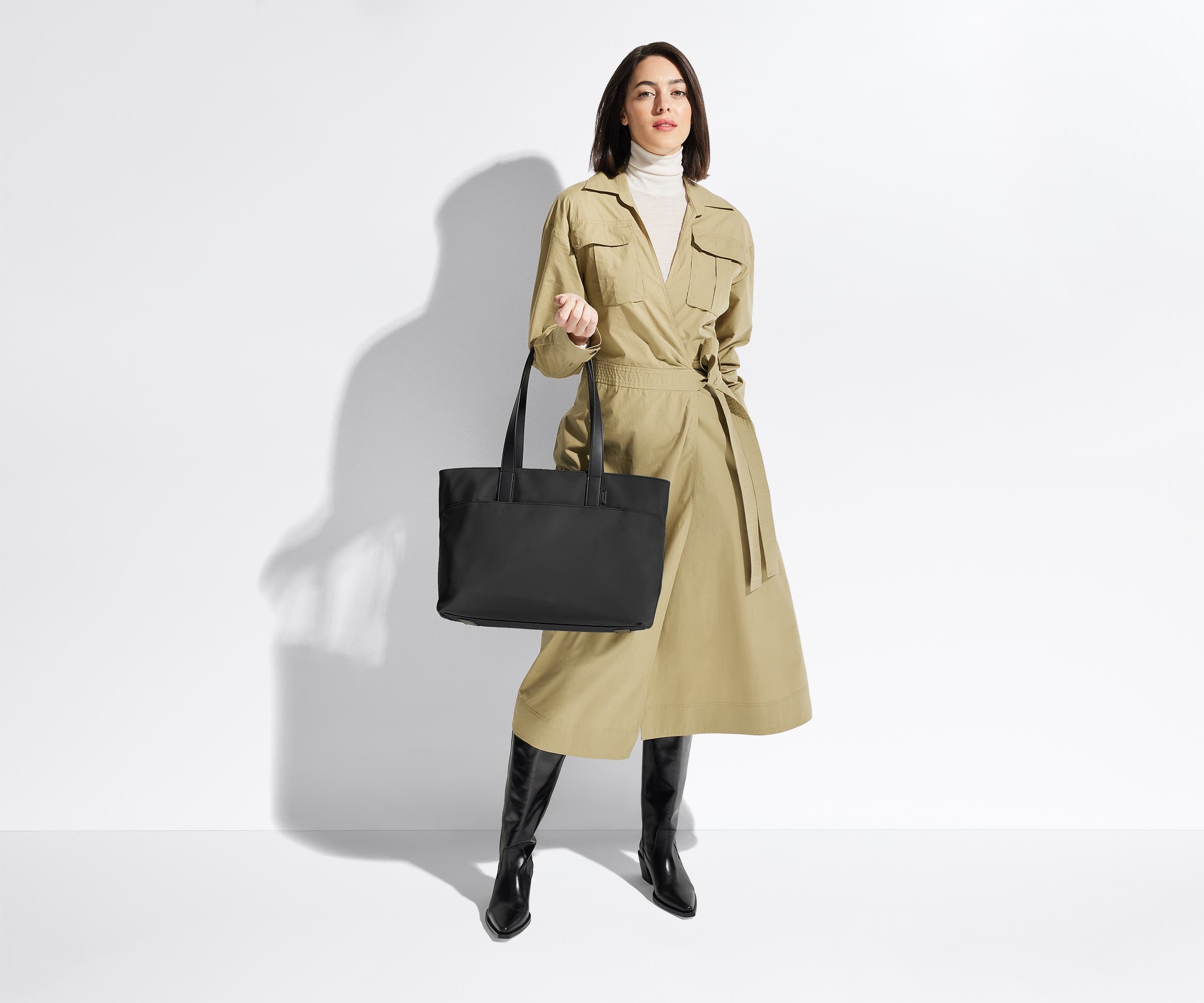The Everywhere Tote in Salt White