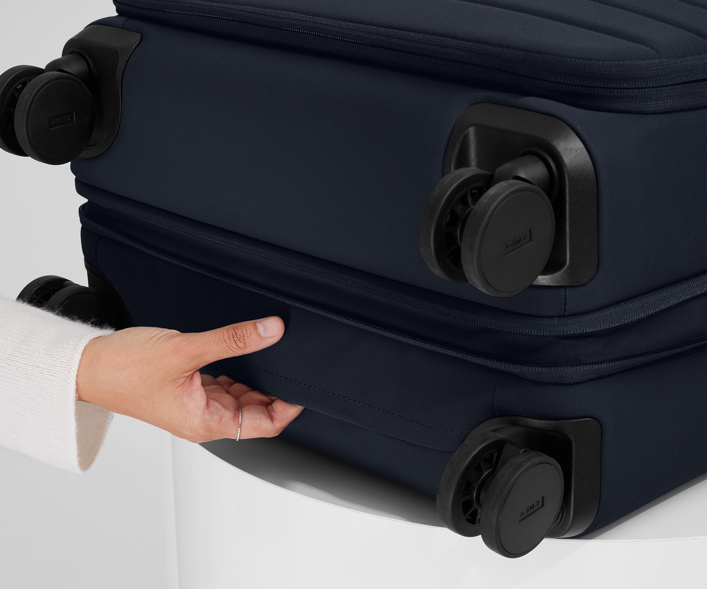 Softside Medium in Navy Blue