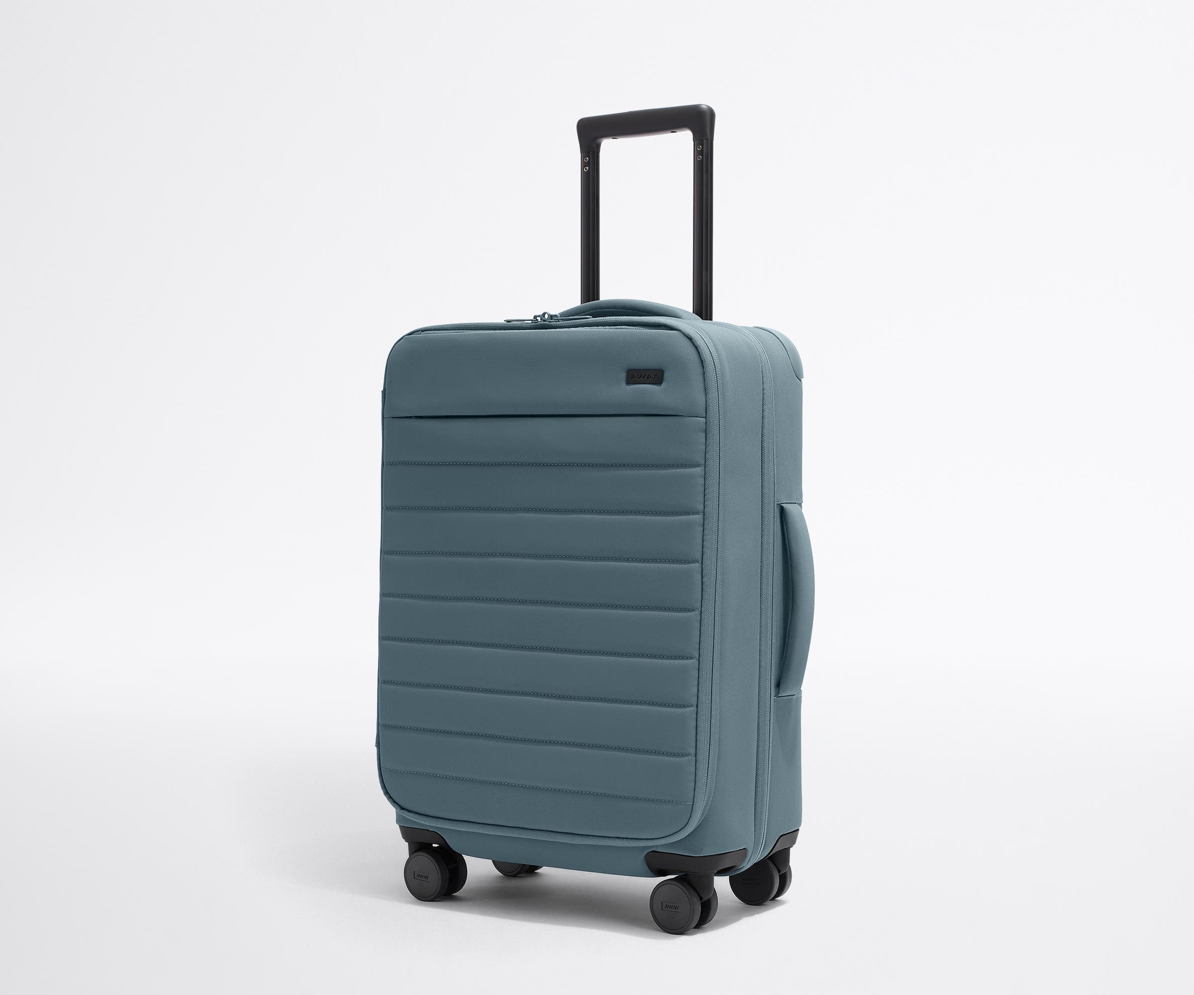 Softside Bigger Carry-On in Coast Blue