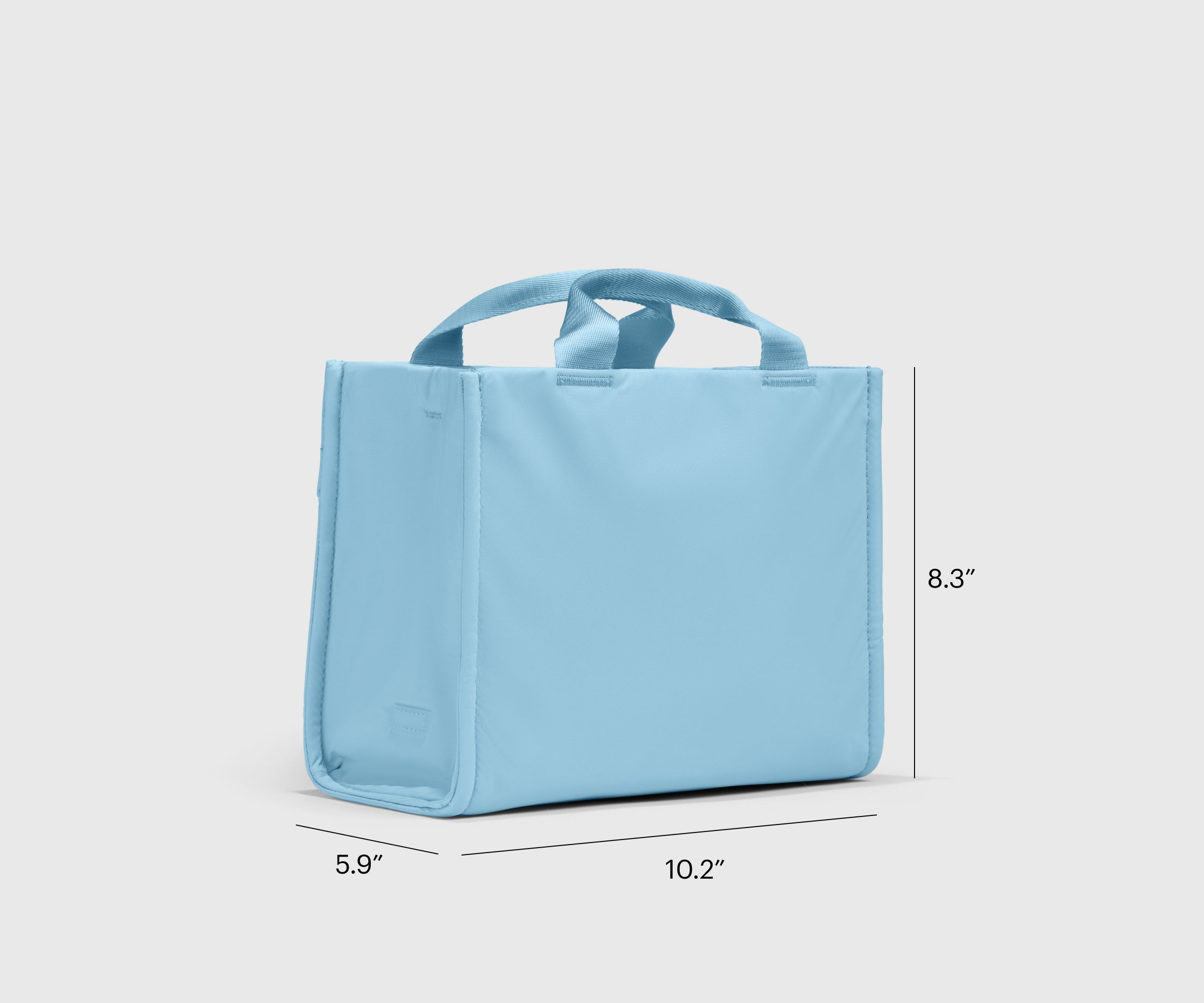 Featherlight Mini Daily Tote in Opal Blue