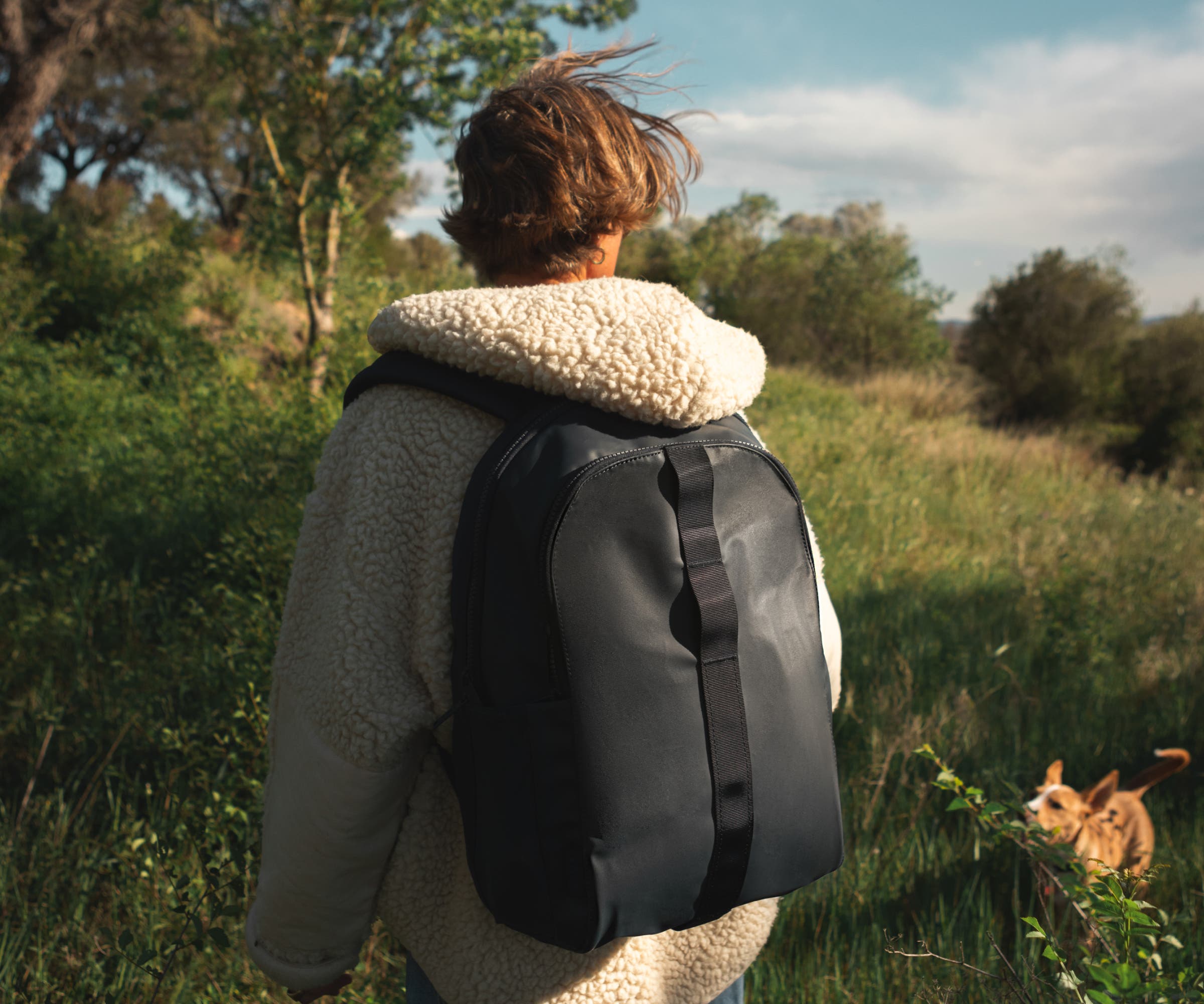 Active Backpack 26L in Jet Black