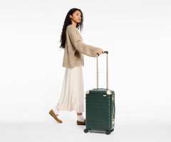 The Aluminum Edge Carry-On in Ivy Green