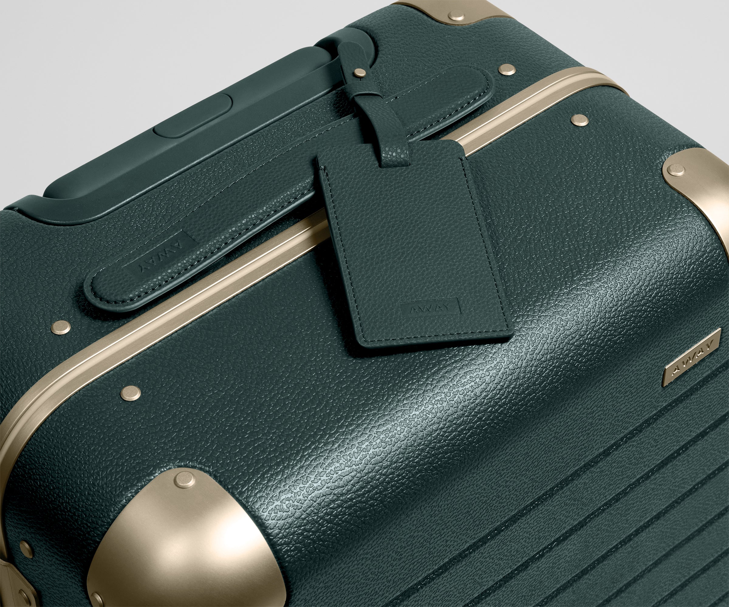 The Aluminum Edge Carry-On in Ivy Green