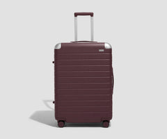 The Aluminum Edge Medium in Oxblood Red