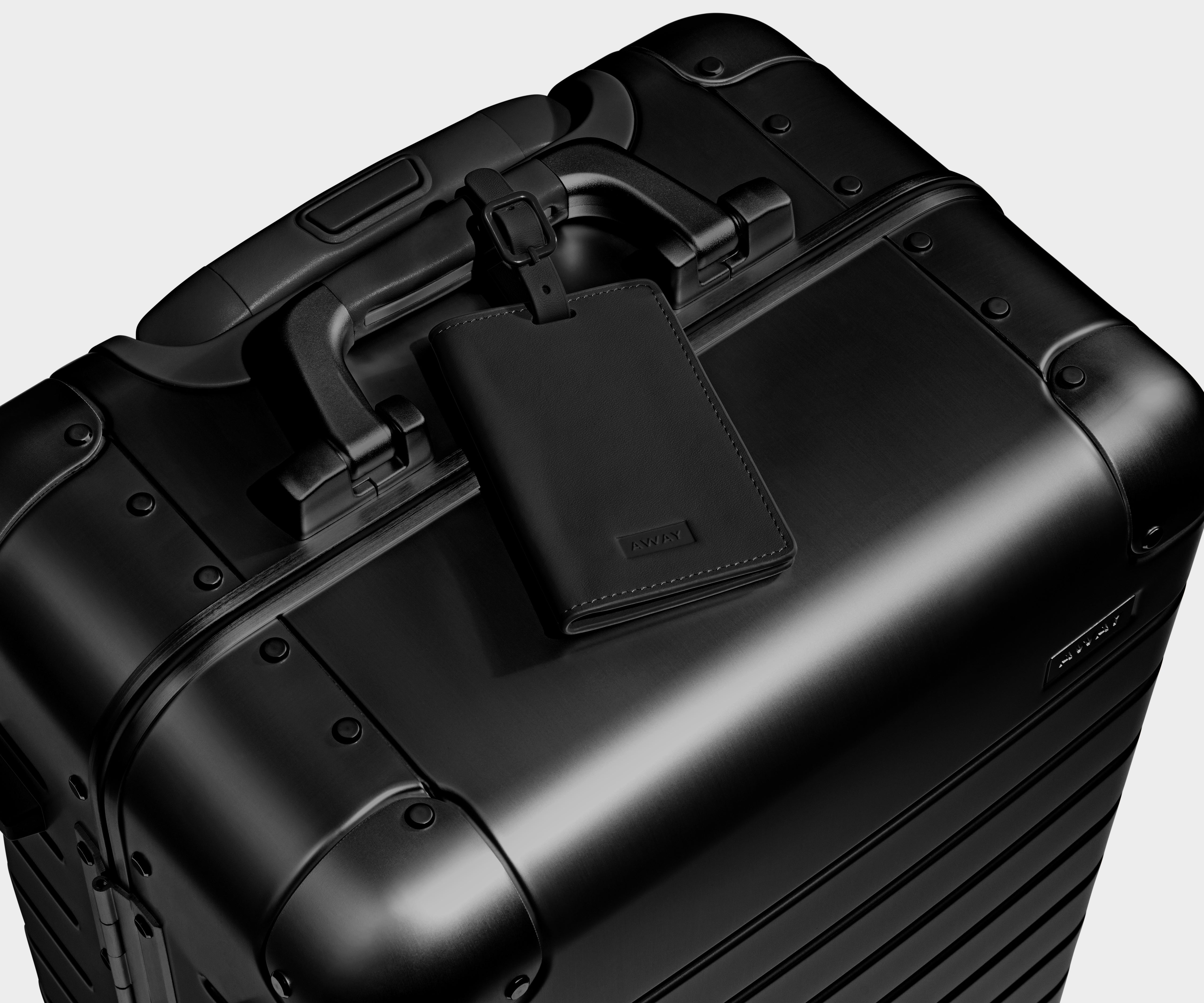 The Bigger Carry-On: Aluminum Edition in Onyx Black