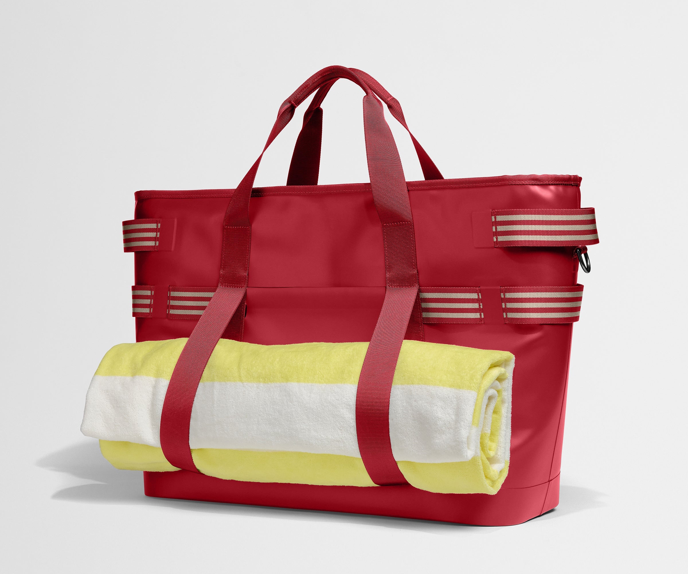Cooler Tote in Cherry Red