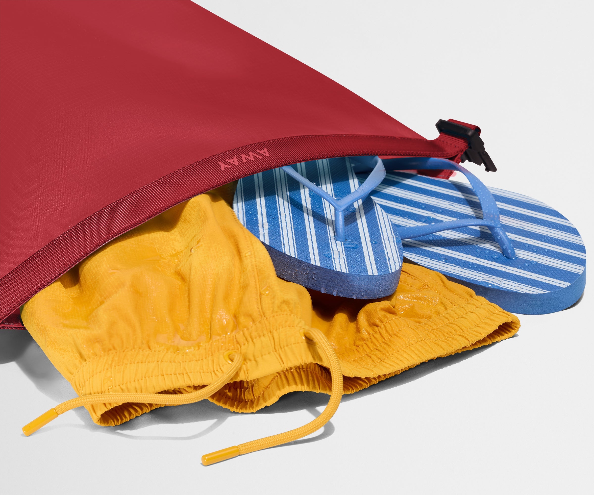 Dry Bag Duo in Cherry Red