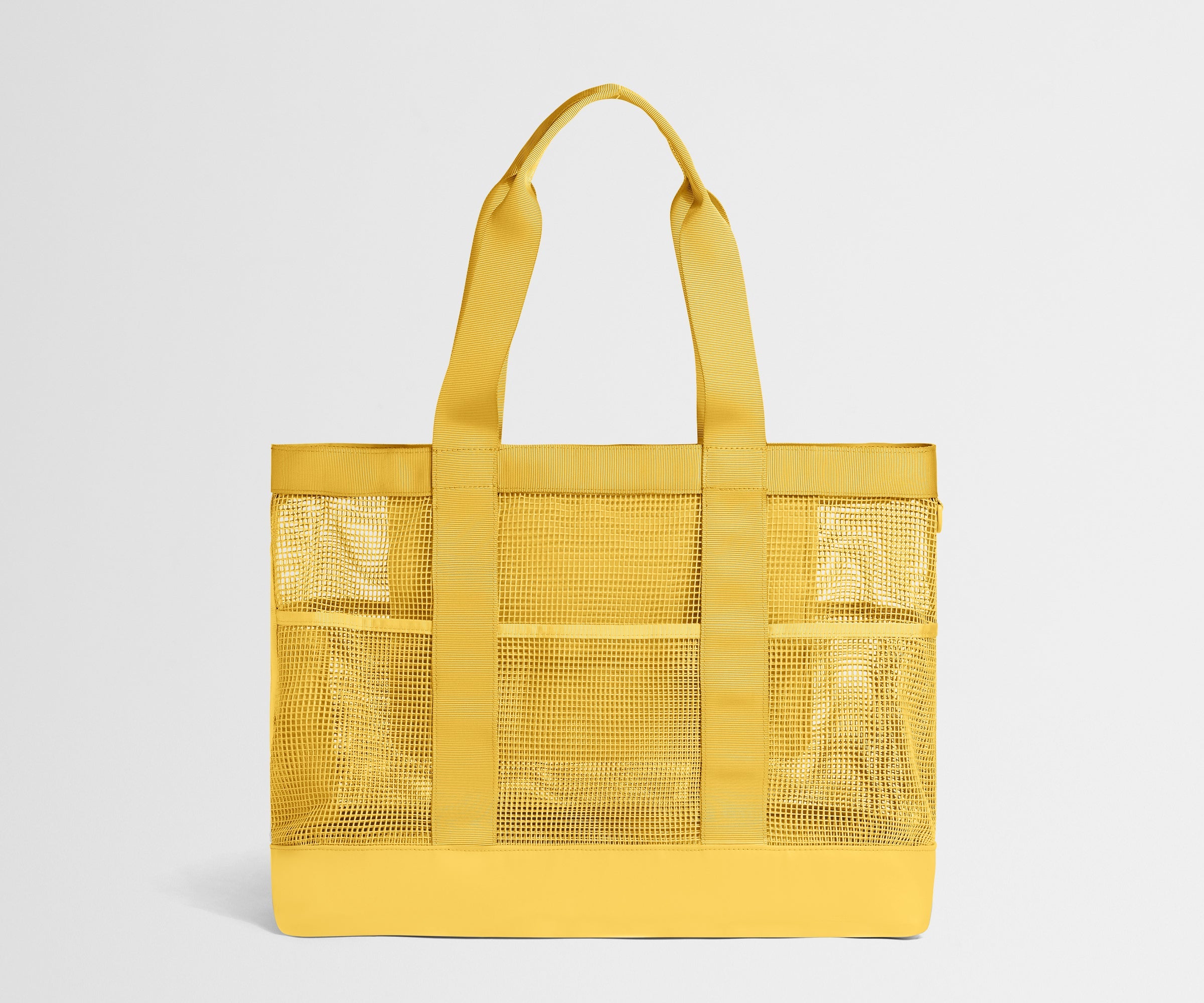 Beach Tote in Golden Hour Yellow