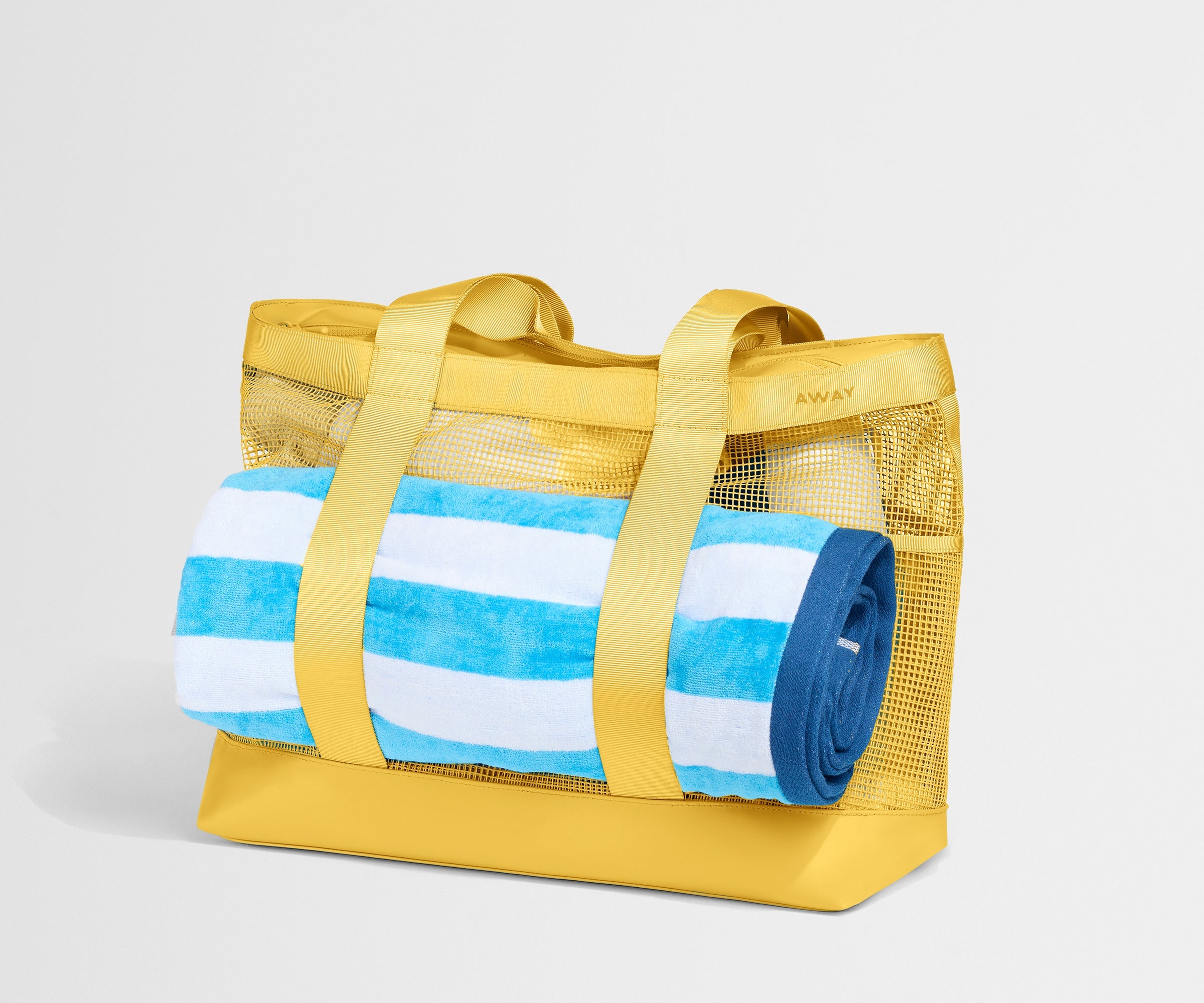 Beach Tote in Golden Hour Yellow