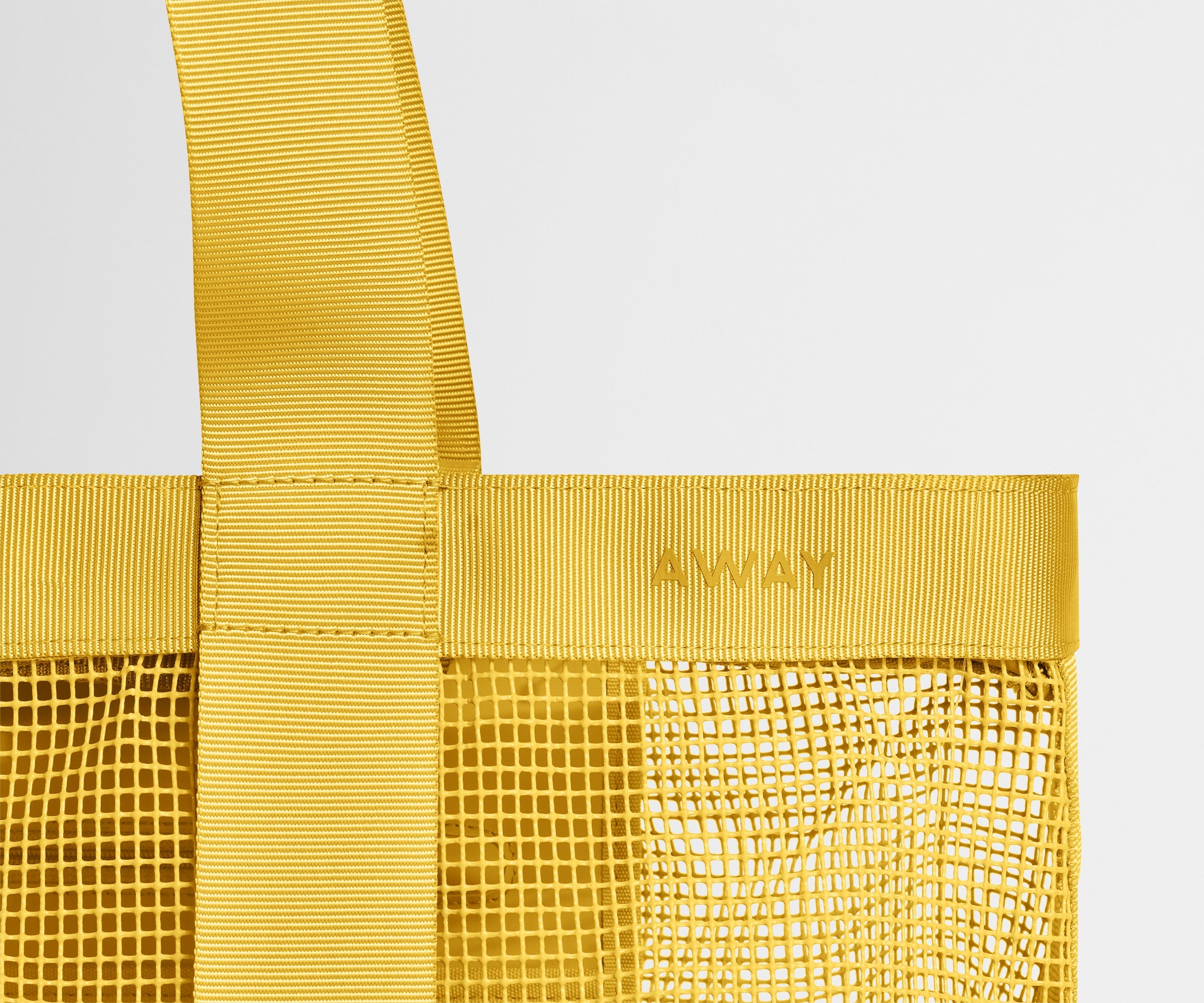 Beach Tote in Golden Hour Yellow
