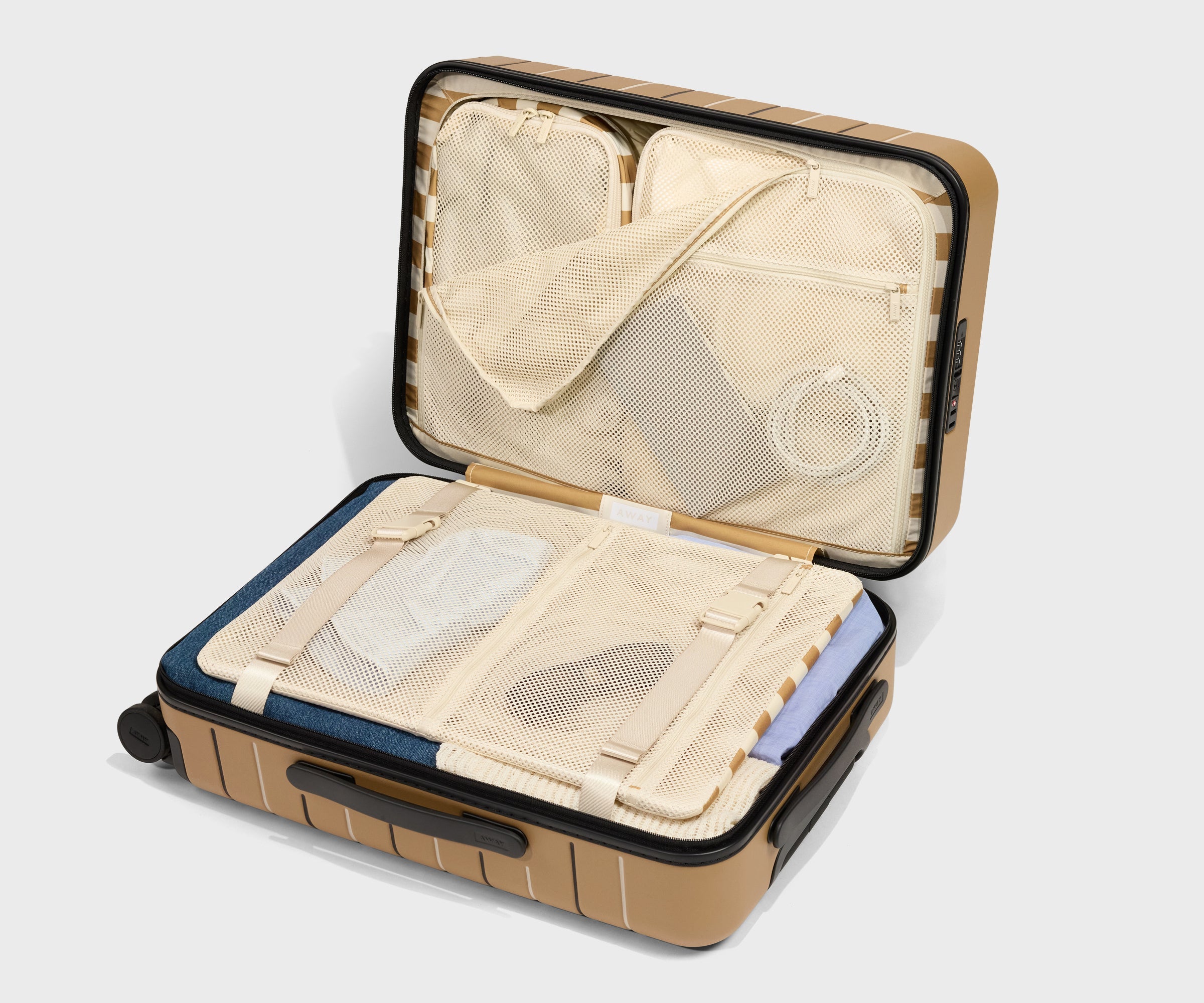 The Bigger Carry-On in Tide Line Stripe
