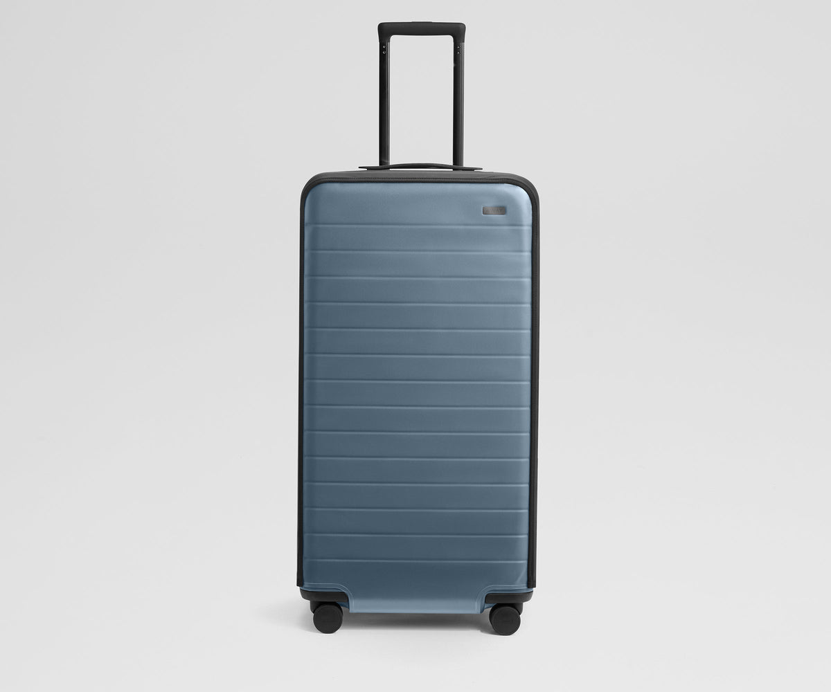 Clear Luggage Cover in The Trunk